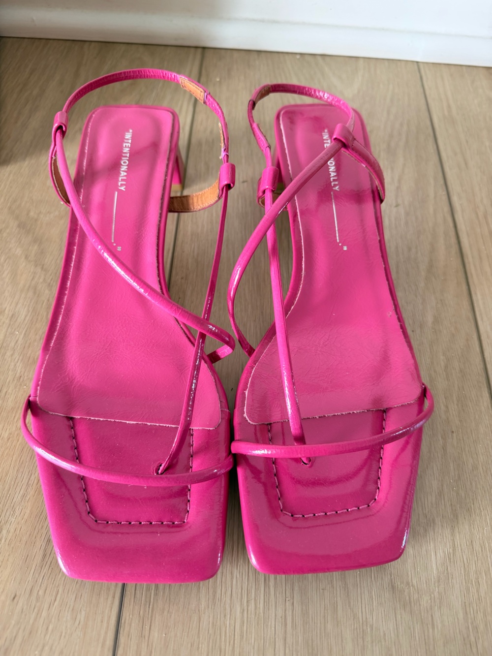 INTENTIONALLY BLANK Anca Slingback Heels